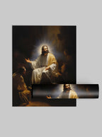 Ephesians 2:8 - Divine Light Bible Verse Wall Art