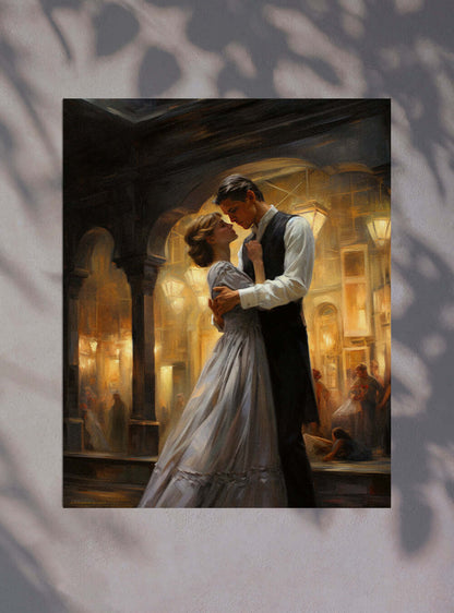 Ephesians 5:2 Romantic Dance Christian Home Decor Poster Print