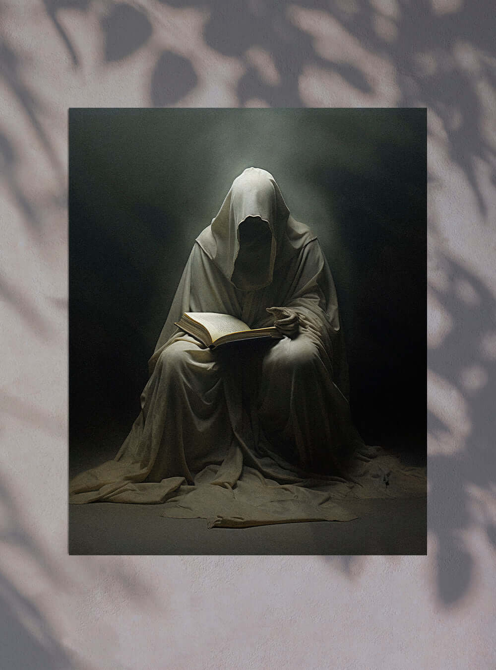 Galatians 1:10 Cloaked Figure Drama - Christian Wall Poster Print