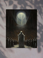 Hebrews 12:2 Ancient Gathering - Sacred Art Poster Print