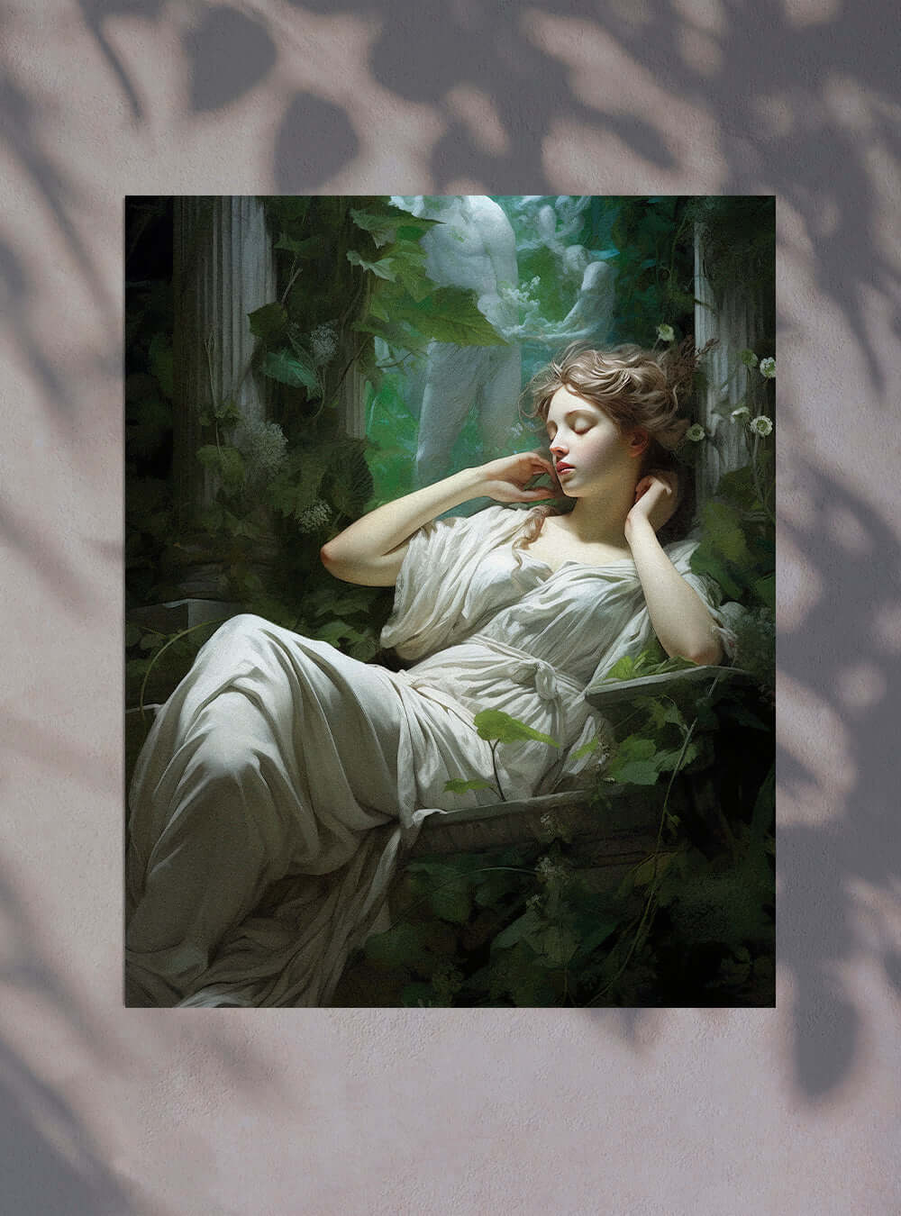 James 1:4 - Dreamy Angelic Beauty - Bible Art Poster Print