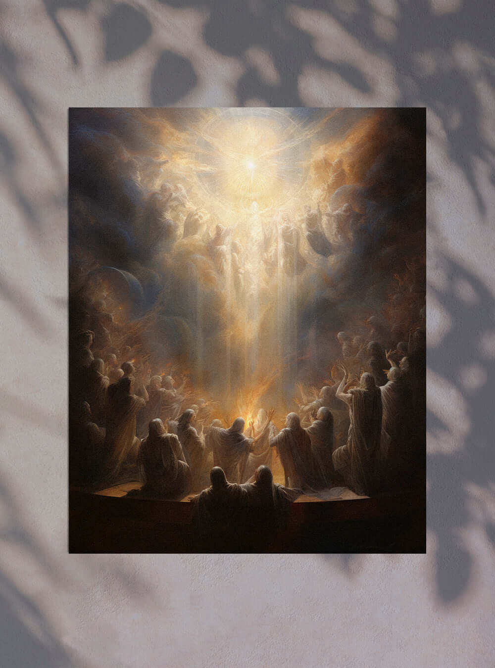 John 17:22 Divine Ascension Christian Wall Art Poster Print