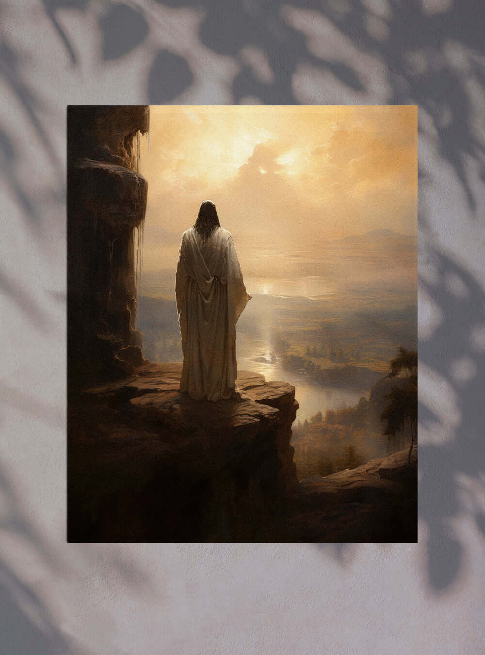 Micah 6:8 Sunrise Overlook | Sacred Art Poster Print