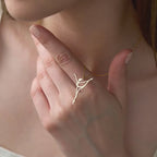 Ballerina Figure Sterling Silver Necklace in 18k Gold Vermeil