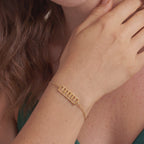 Piano Bracelet 18k Gold Vermeil