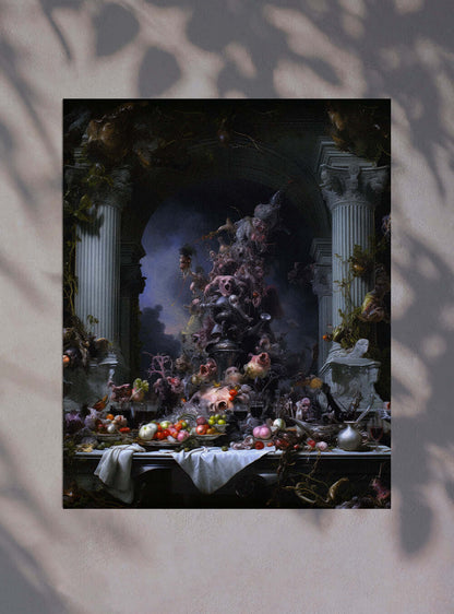 Romans 10:15 | Enigmatic Still Life | Christian Artwork Poster Print