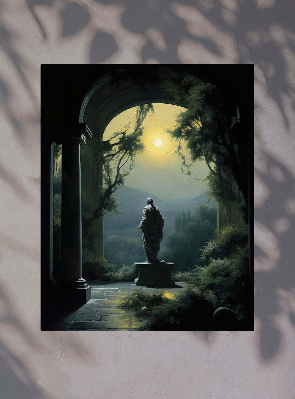 Romans 12:21 Serenity Scene - Christian Wall Poster Print